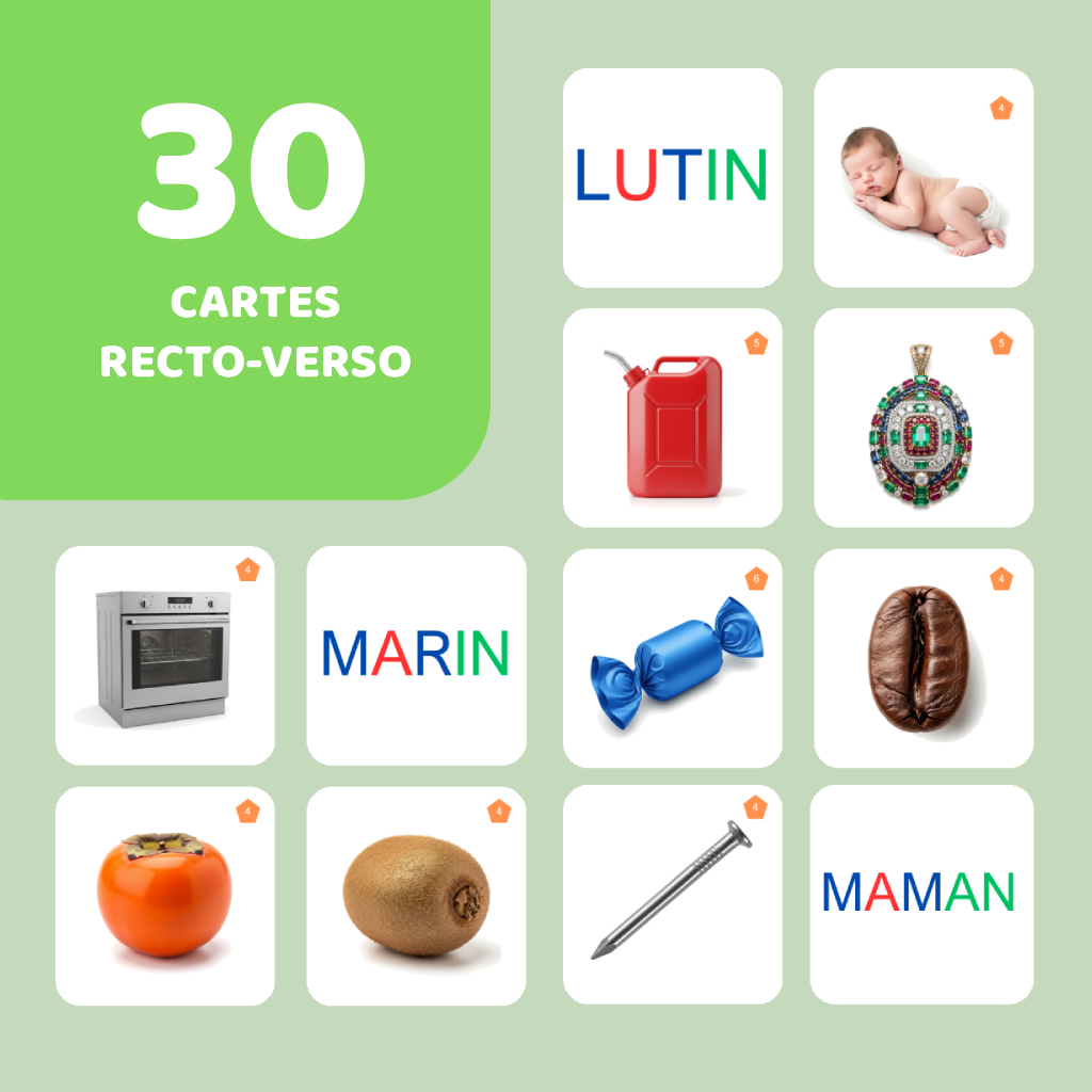 Cartimo - Niveau 2 - Scripte - 30 cartes