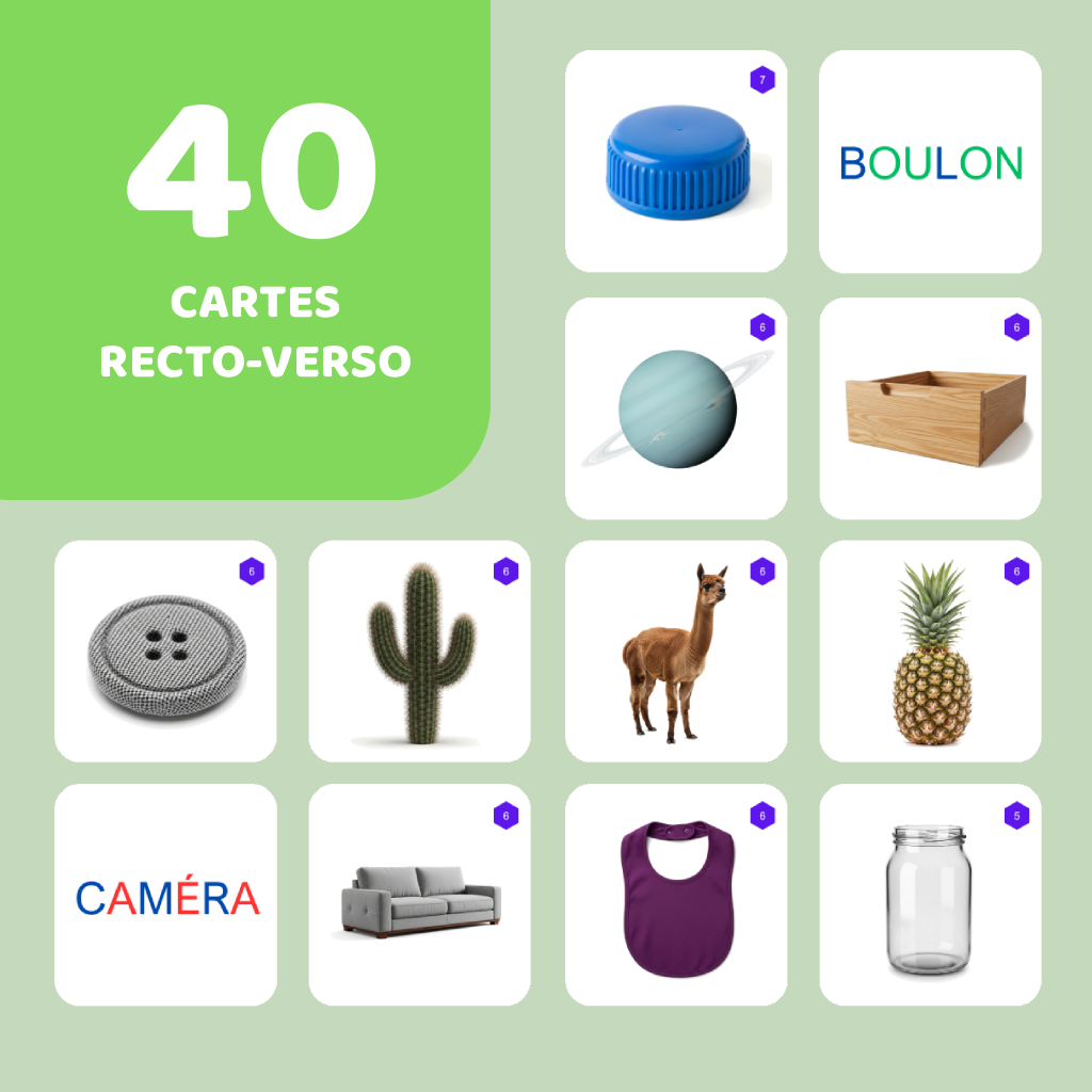 Cartimo - Niveau 3 - Scripte - 40 cartes