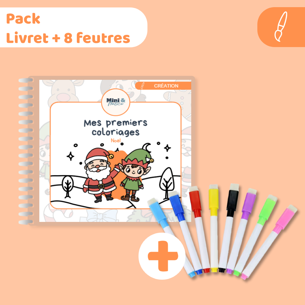 Mes premiers coloriages - Noël