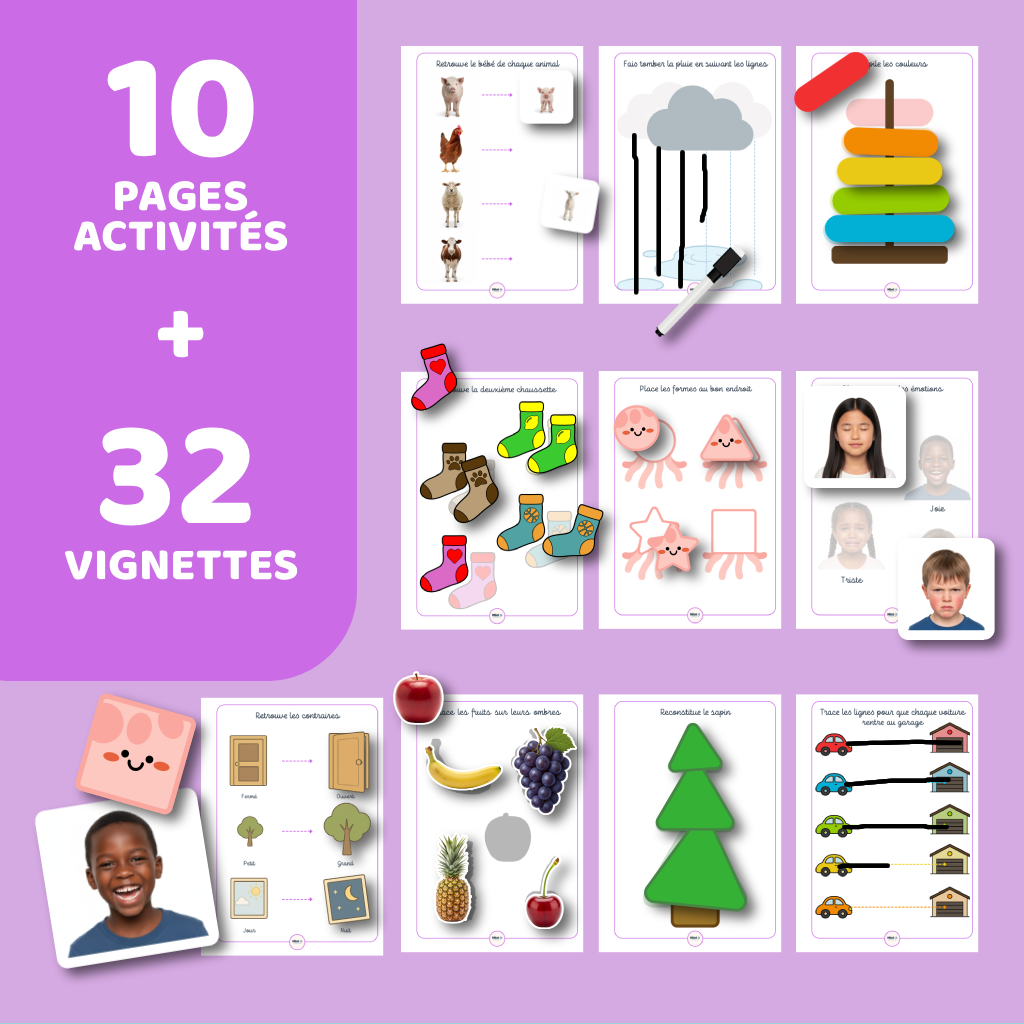 En route vers la maternelle - Niveau 1