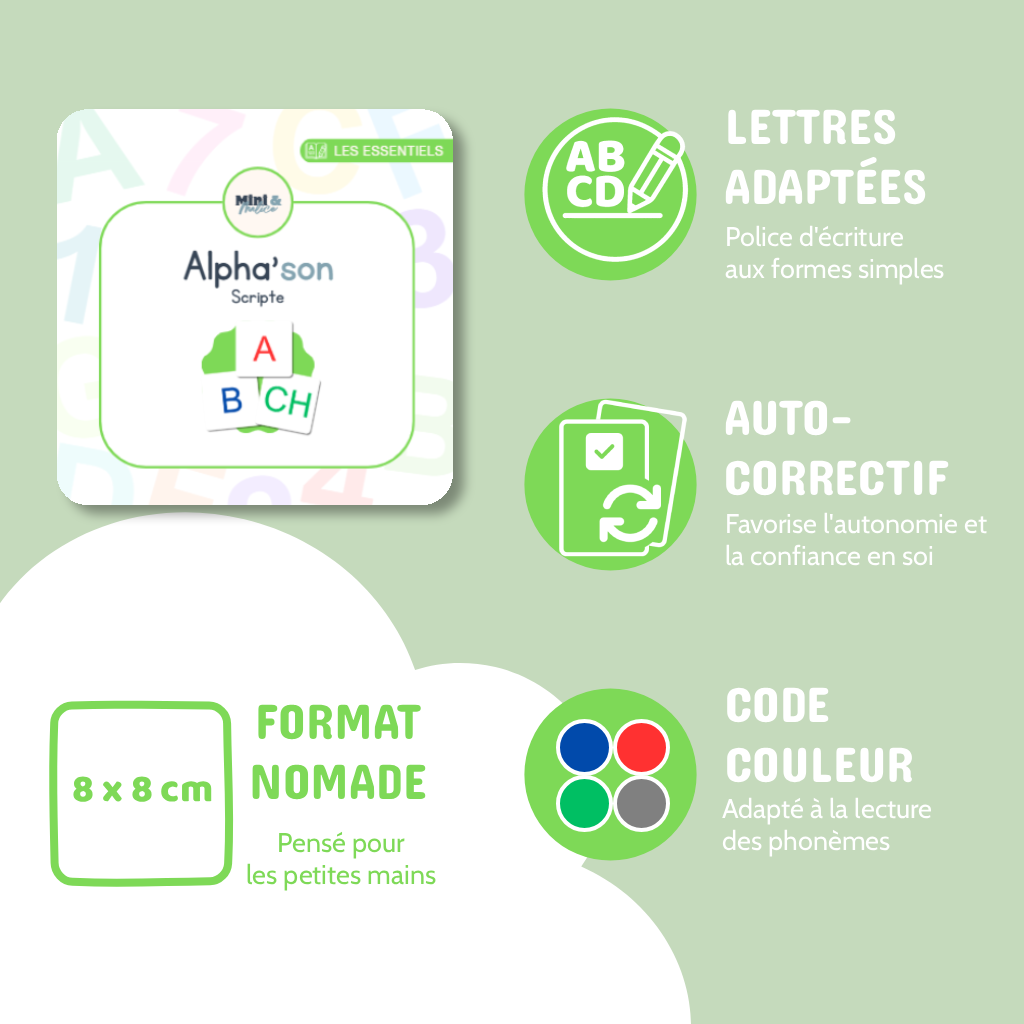 Alpha'Son - Scripte - 35 cartes