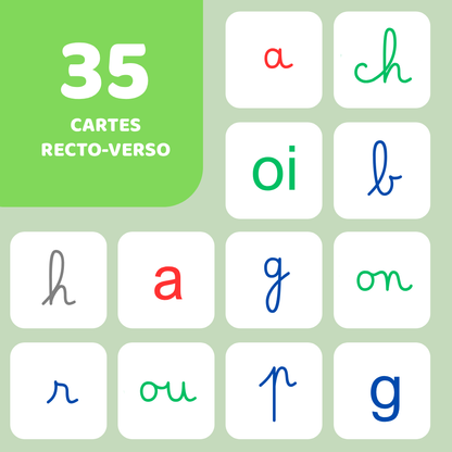 Alpha'Son - Cursive - 35 cartes