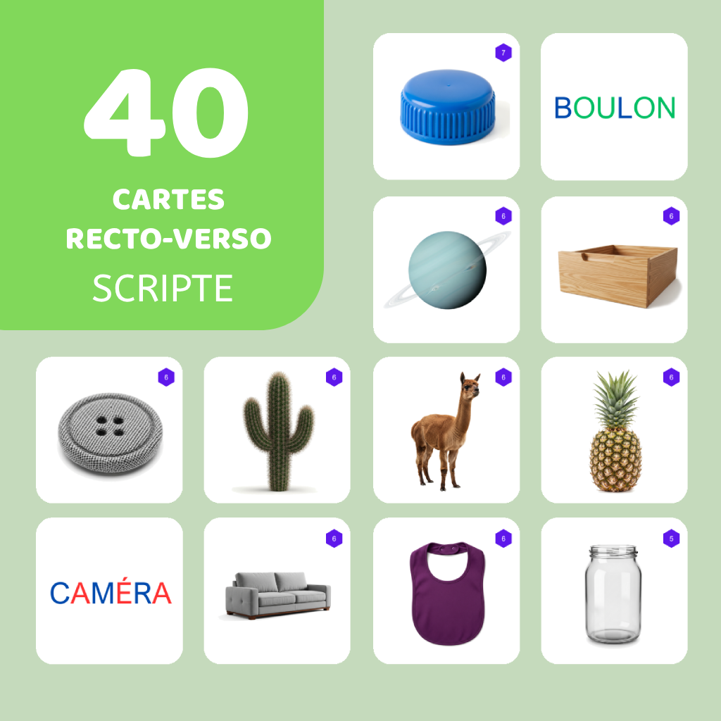 Cartimo - Niveau 3 - 40 cartes