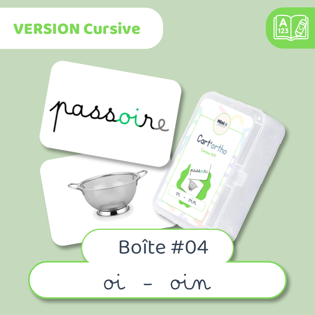 Cart'ortho - Boîte 4 : OI · OIN - 40 cartes