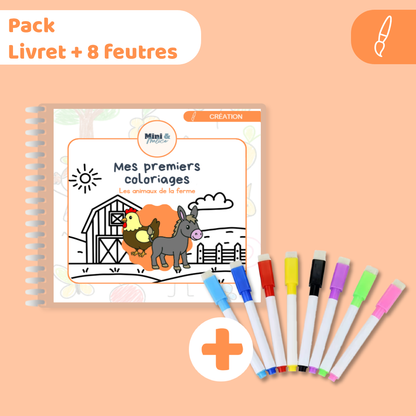 Mes premiers coloriages - Ferme