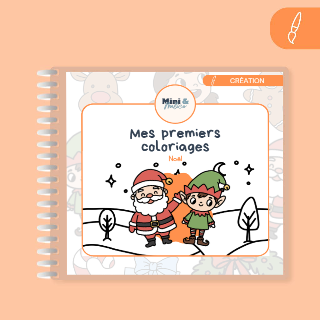 Mes premiers coloriages - Noël