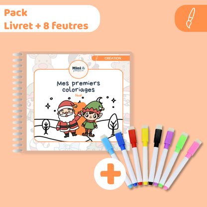 Mes premiers coloriages - Noël