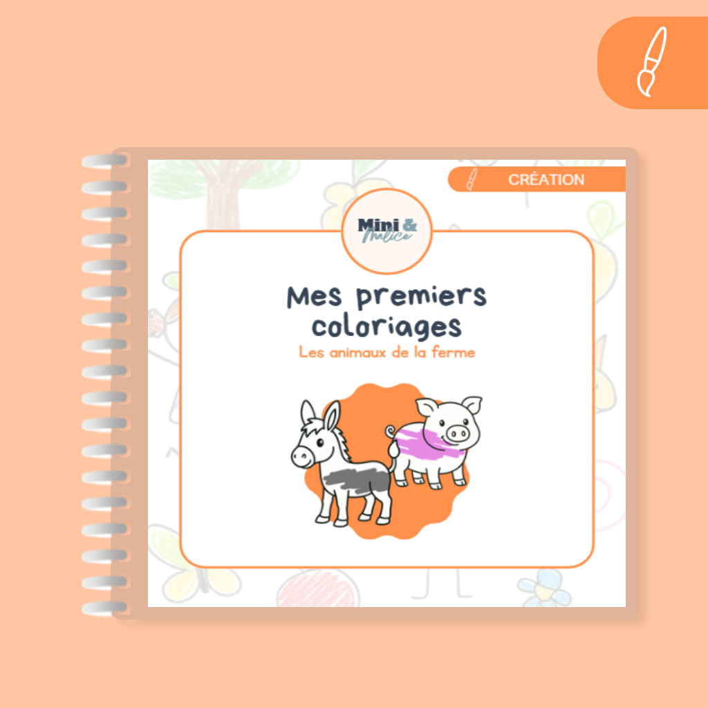 Mes premiers coloriages - Ferme