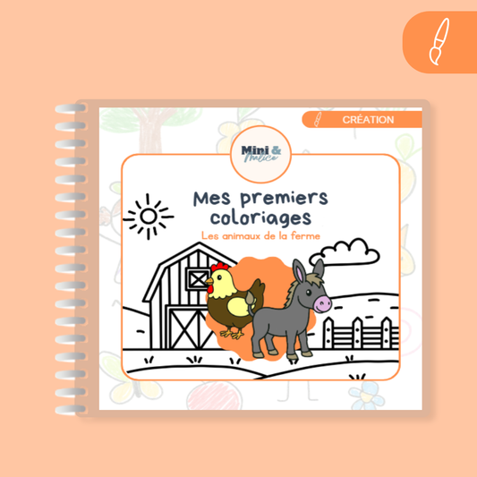 Mes premiers coloriages - Ferme
