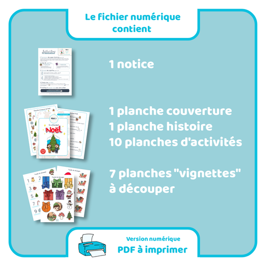 En attendant Noël - PDF à imprimer