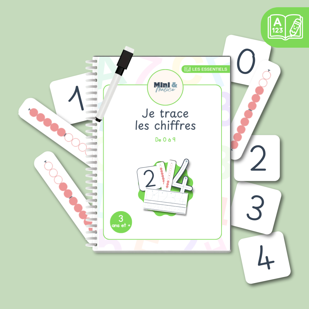 Je trace les chiffres de 0 à 9