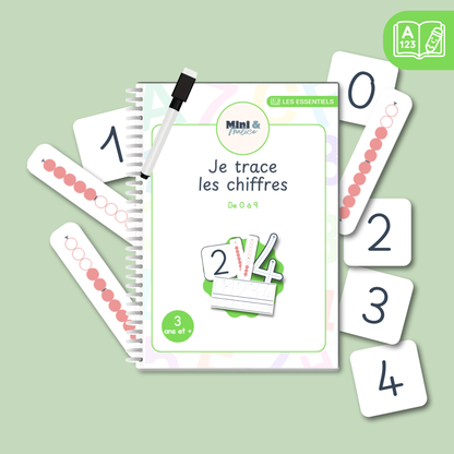 Je trace les chiffres de 0 à 9