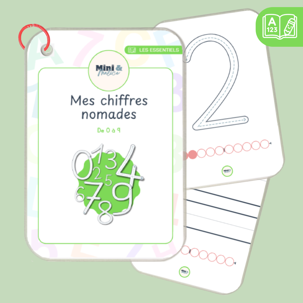 Mes chiffres à tracer nomades